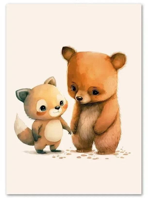 Affiches Les Amis de la Forêt - Mon alpaga