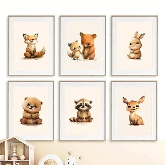 Affiches Les Amis de la Forêt - Mon alpaga