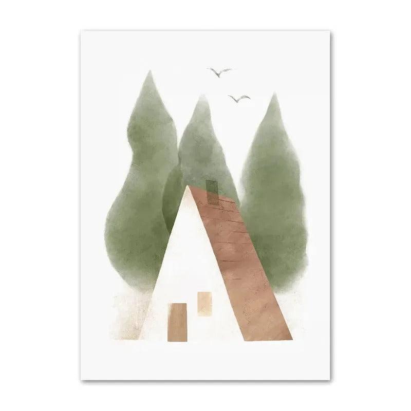 Affiches Les Trésors du Sous-Bois - Mon alpaga