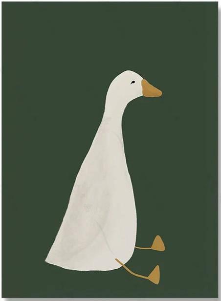 Affiches Mon amie l'oie - Mon alpaga