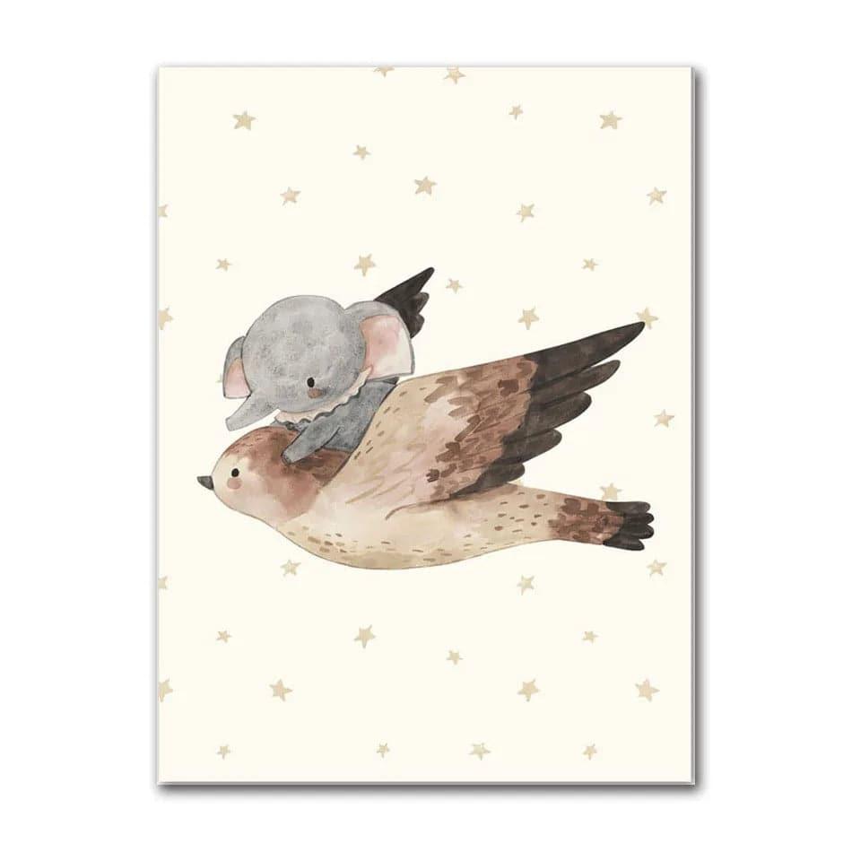 Affiches Monde enchantée - Mon alpaga