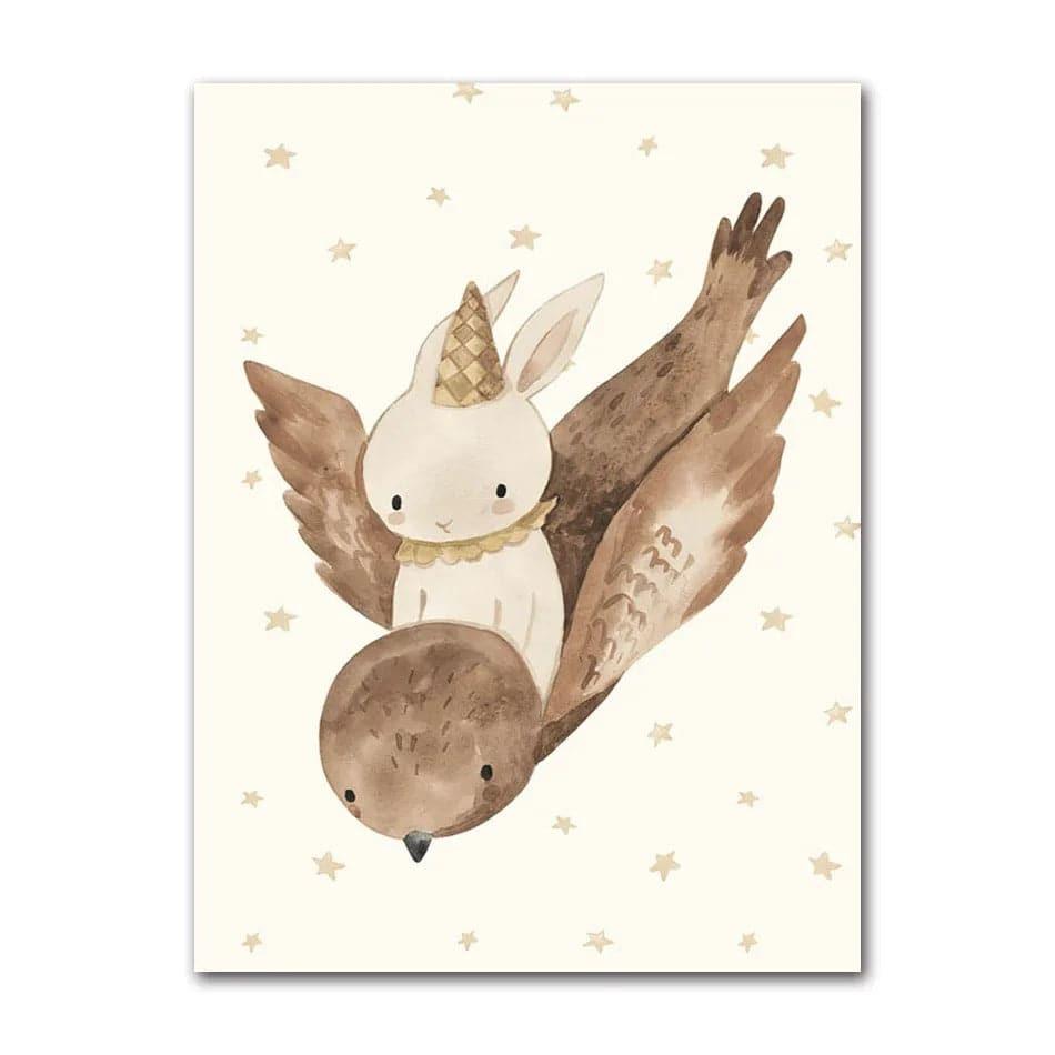 Affiches Monde enchantée - Mon alpaga