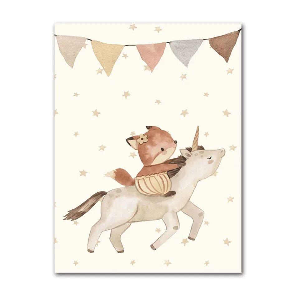 Affiches Monde enchantée - Mon alpaga