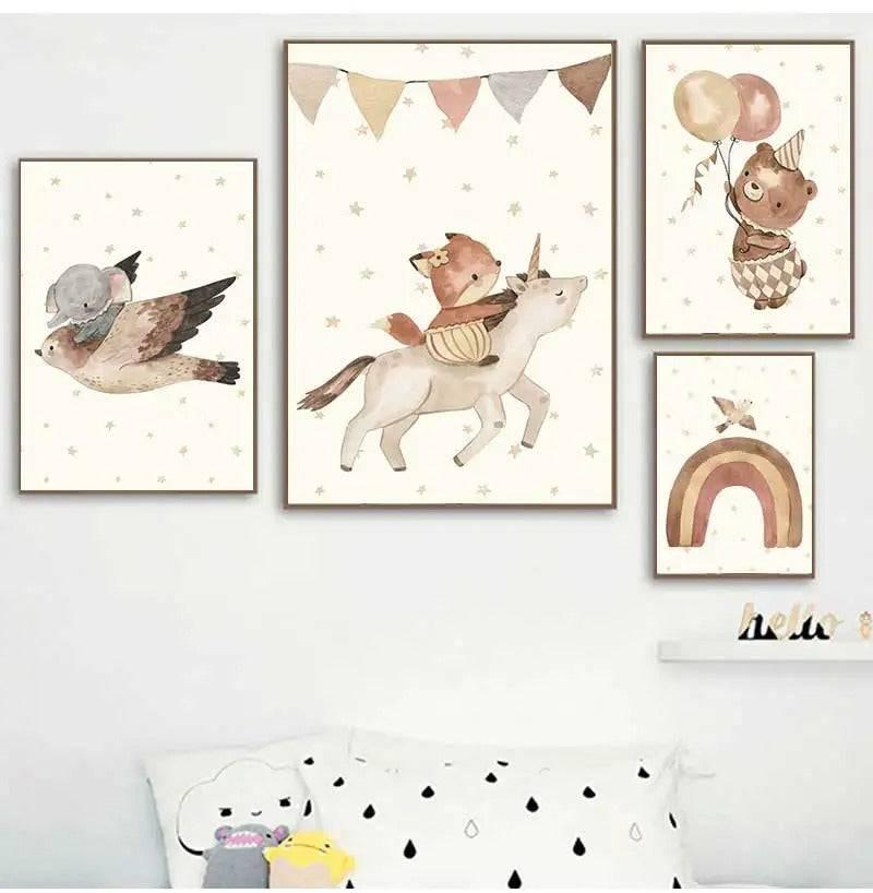 Affiches Monde enchantée - Mon alpaga