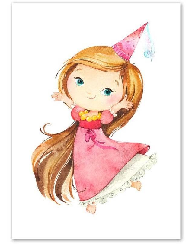 Affiches princesses - Mon alpaga