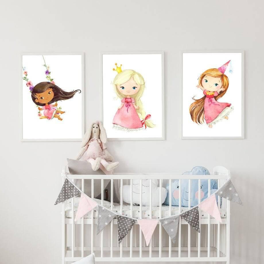 Affiches princesses - Mon alpaga