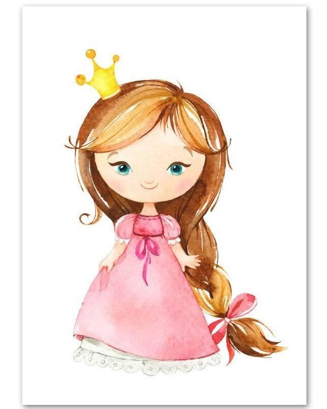 Affiches princesses - Mon alpaga