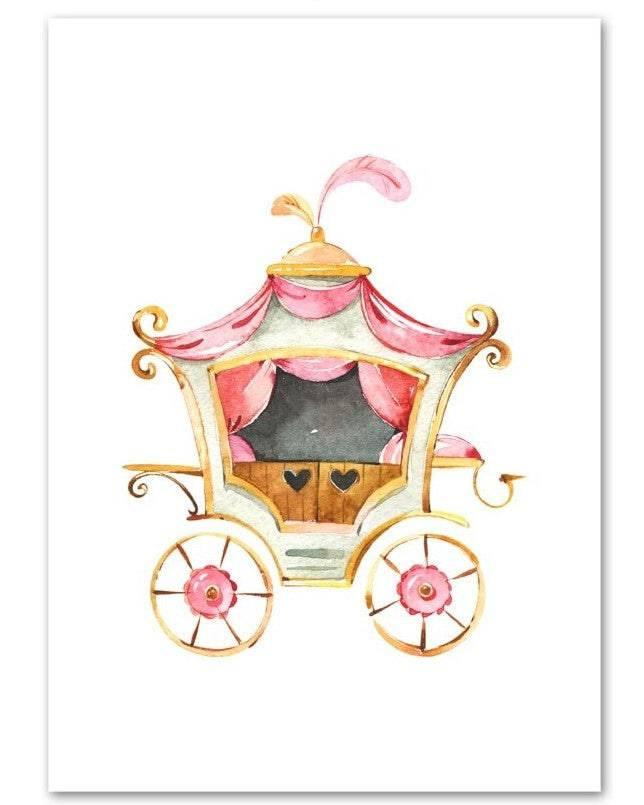 Affiches princesses - Mon alpaga