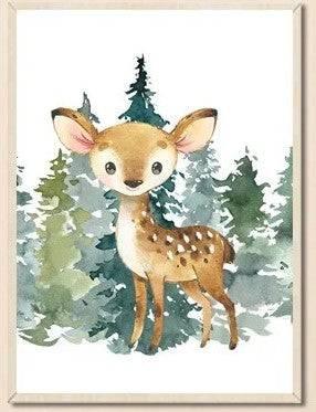 Affiches Promenons nous dans les bois - Mon alpaga