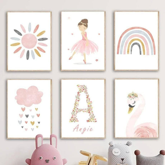 Affiches Rêves de Petite Ballerine - Mon alpaga