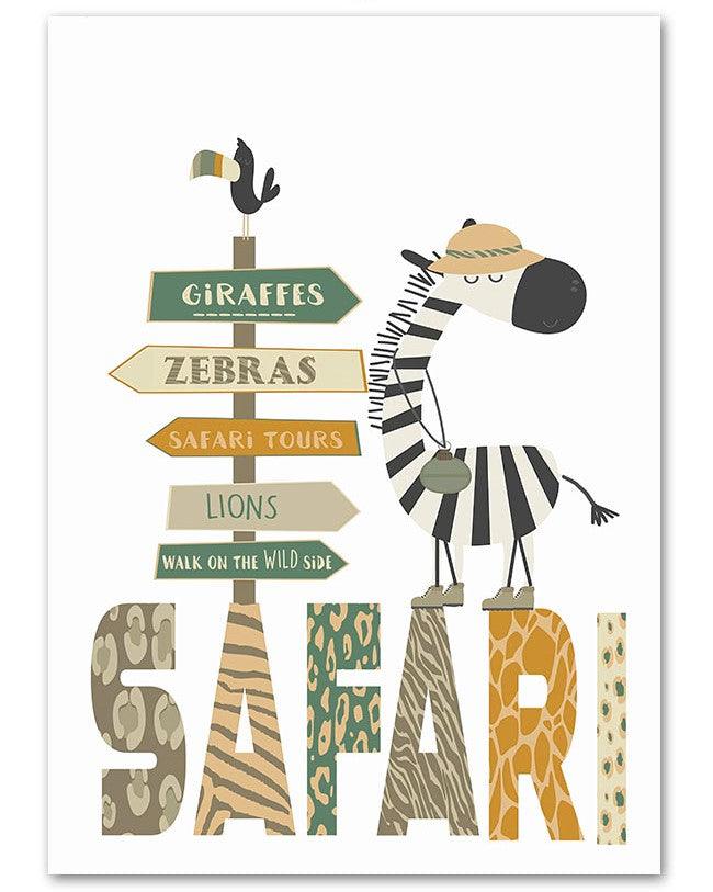 Affiches Safari - Mon alpaga