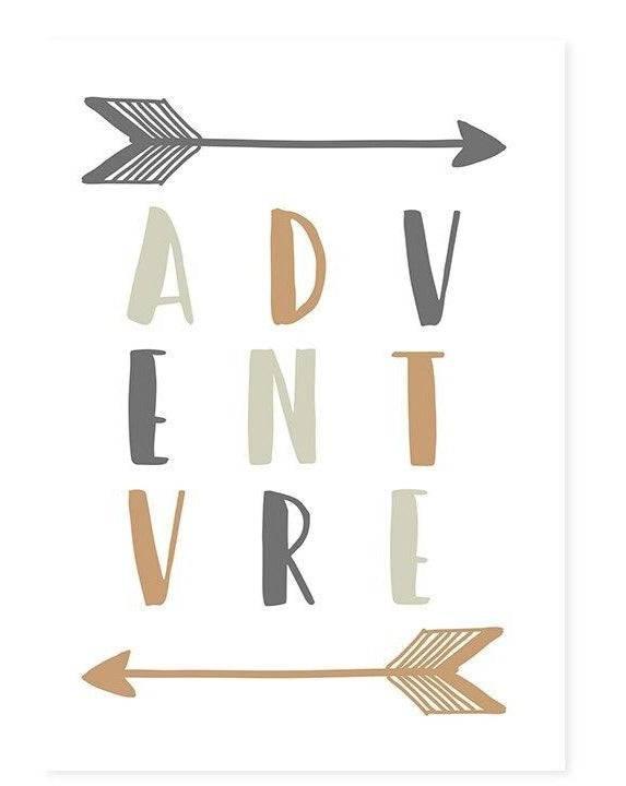Affiches scandinaves aventure - Mon alpaga