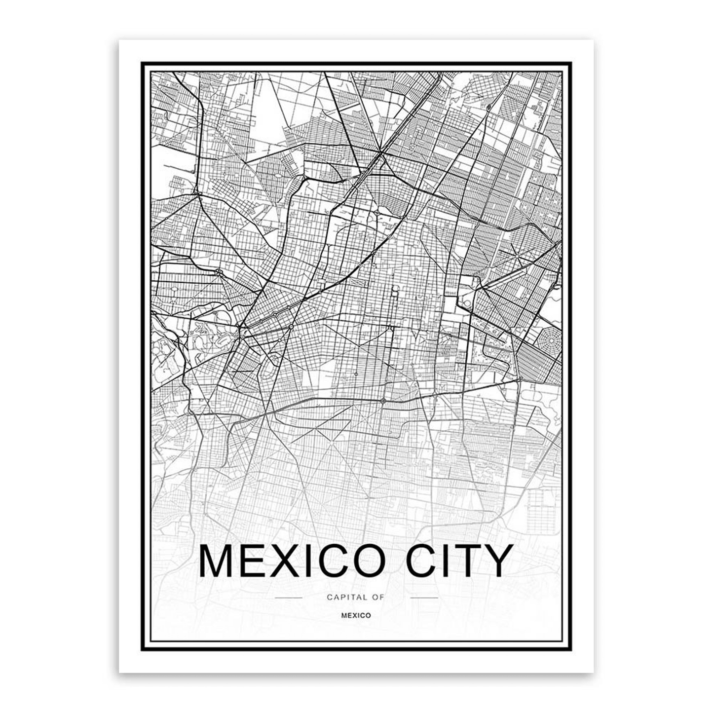 Affiches villes - Mon alpaga