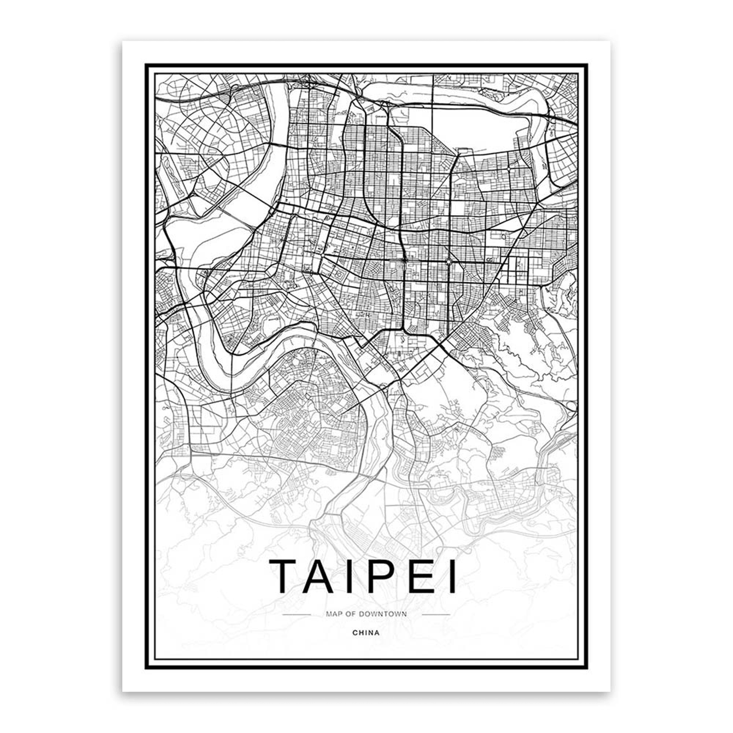 Affiches villes - Mon alpaga
