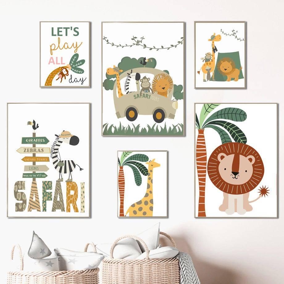 Affiches Safari - Mon alpaga