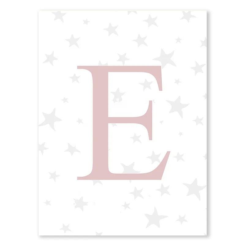 Affiches arc en ciel rose