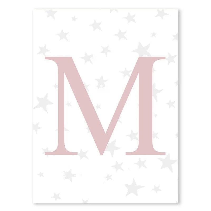 Affiches arc en ciel rose