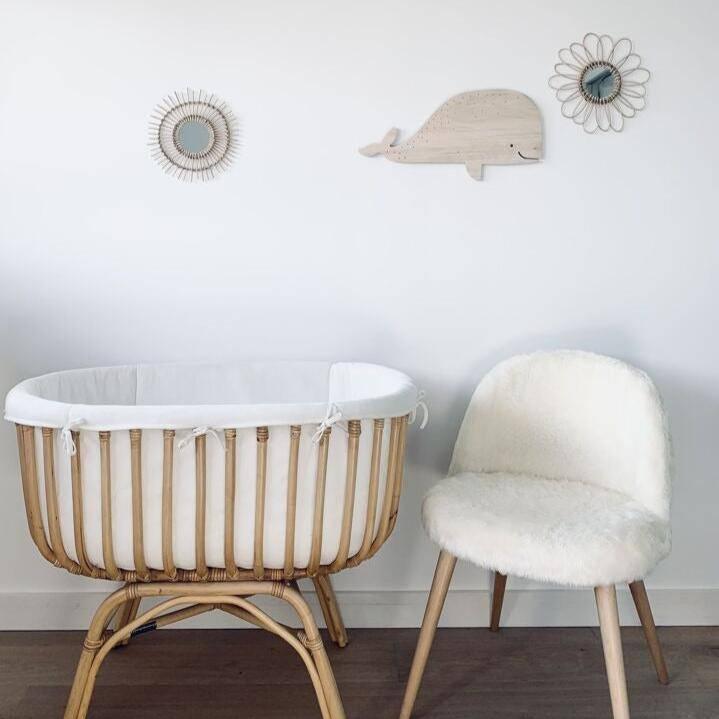 Décoration en bois - La baleine - Grand Format - Mon alpaga