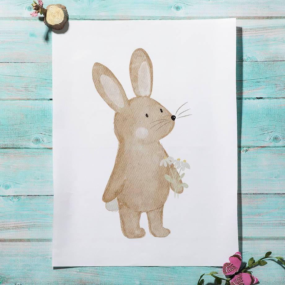 Affiches "A la découverte du monde" - Mon alpaga