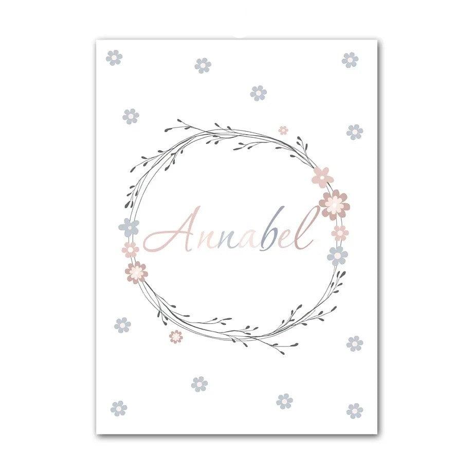 Affiches girl power arc en ciel