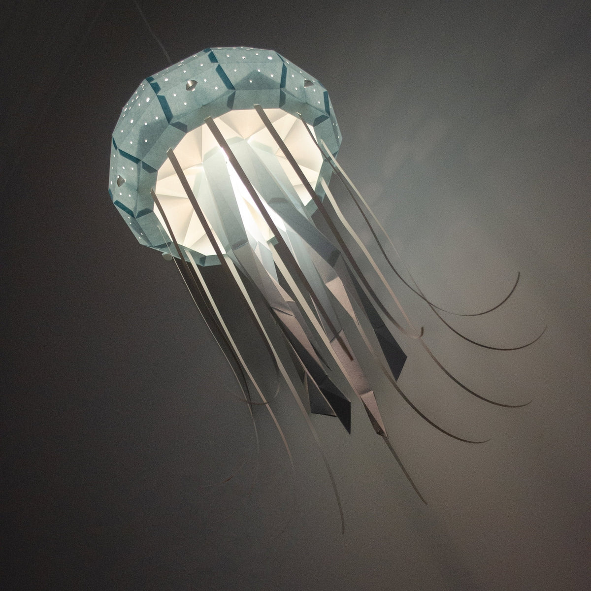 jolie suspension méduse pour chambre d'enfant