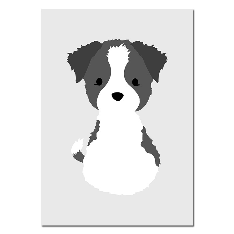 Affiche animaux pastel - Mon alpaga