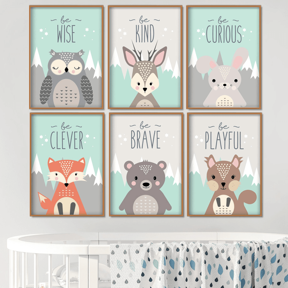 Affiches animaux à message - Mon alpaga