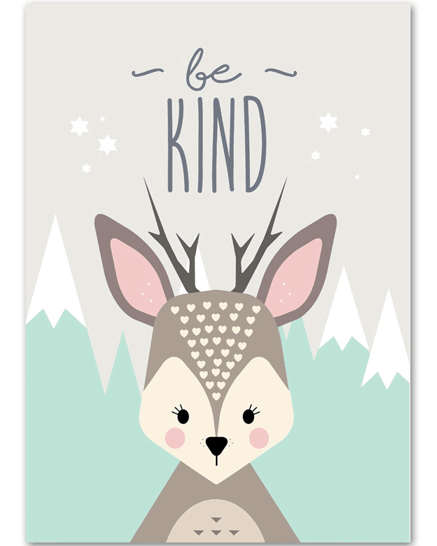 Affiches animaux à message - Mon alpaga