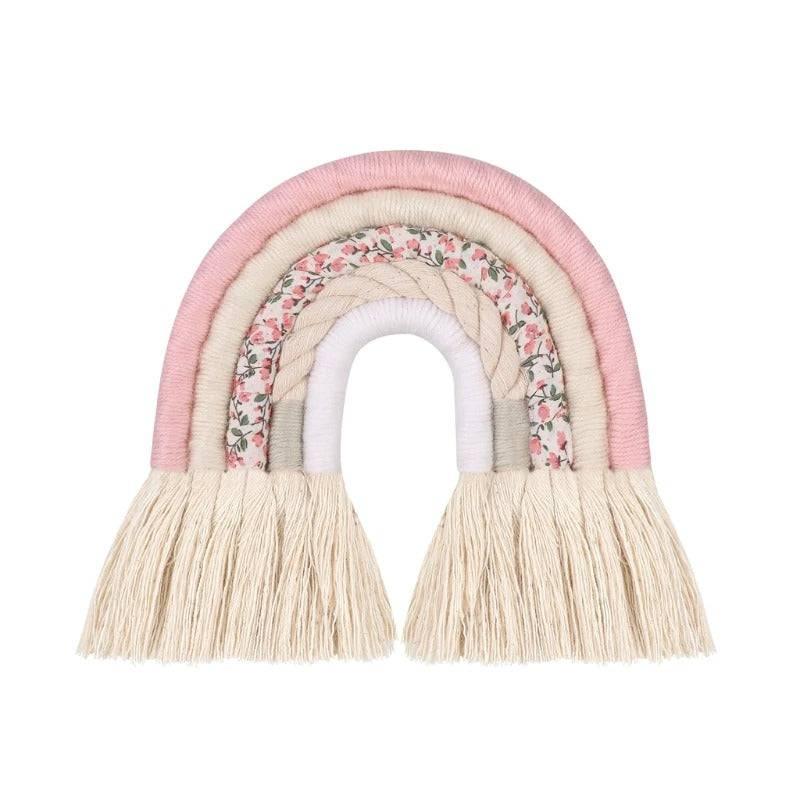 Arc en ciel Macramé à suspendre - Mon alpaga
