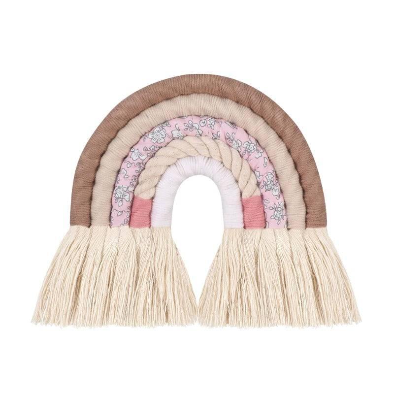 Arc en ciel Macramé à suspendre - Mon alpaga