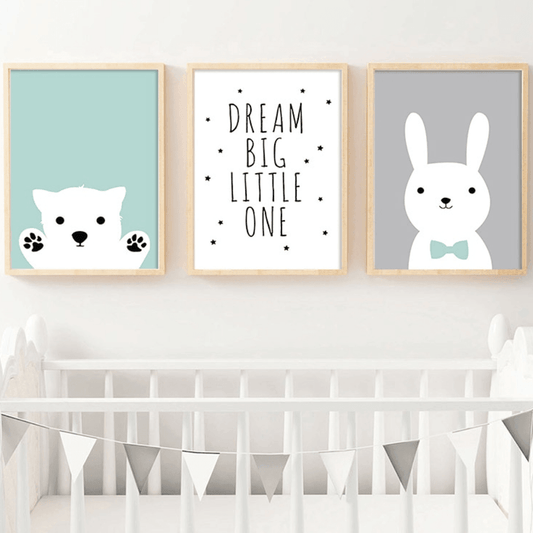 Affiches ours, lapin, dream - Mon alpaga