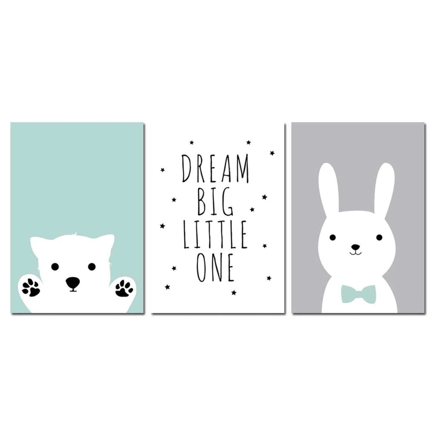 Affiches ours, lapin, dream - Mon alpaga