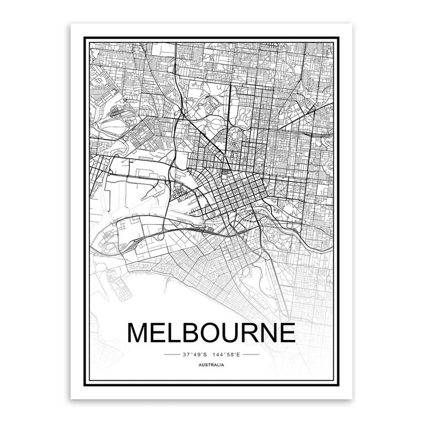 Affiches villes - Mon alpaga