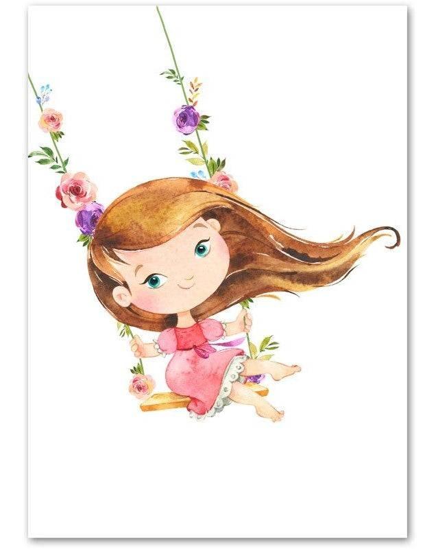 Affiches princesses - Mon alpaga
