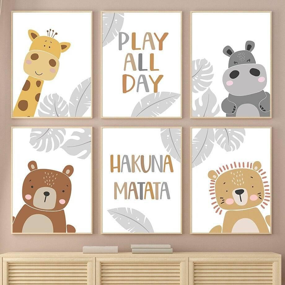Affiches Hakuna Matata - Mon alpaga
