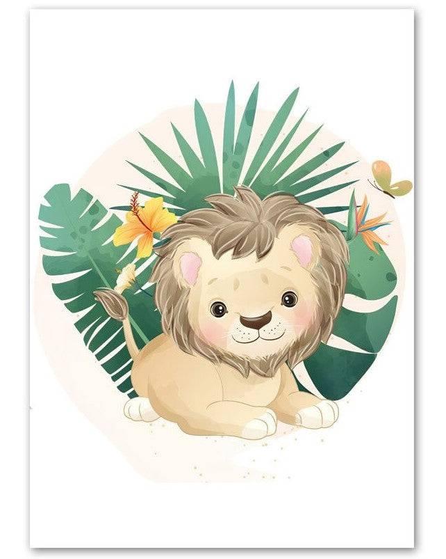 Affiches animaux plantes - Mon alpaga