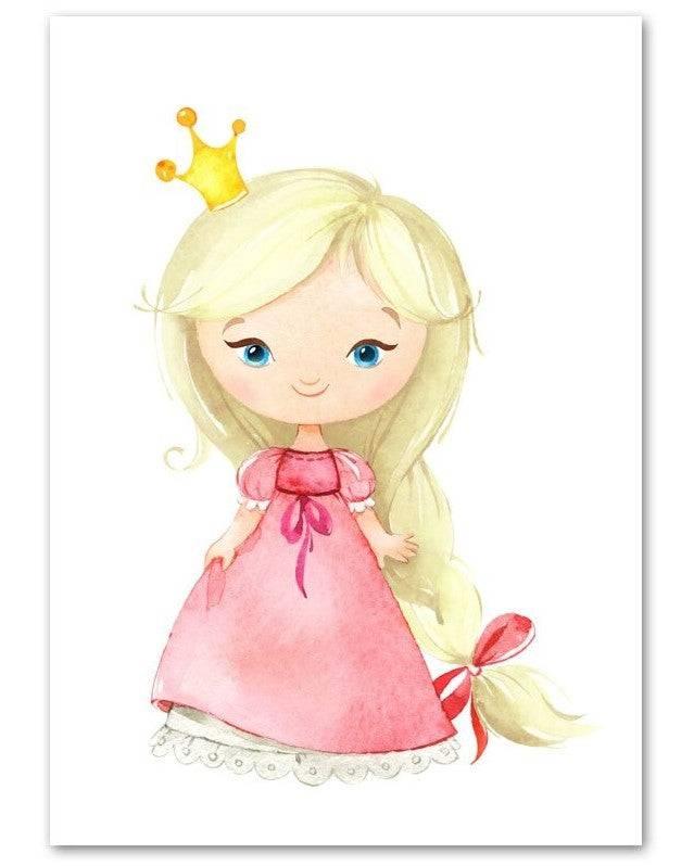 Affiches princesses - Mon alpaga