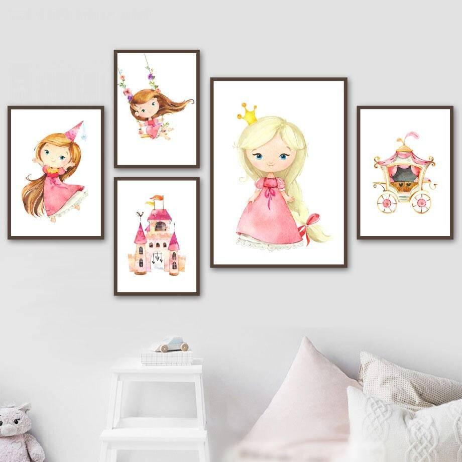 Affiches princesses - Mon alpaga
