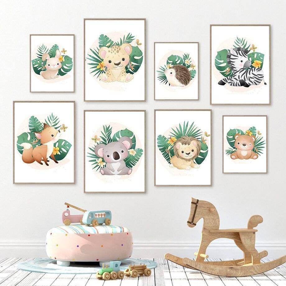 Affiches animaux plantes - Mon alpaga