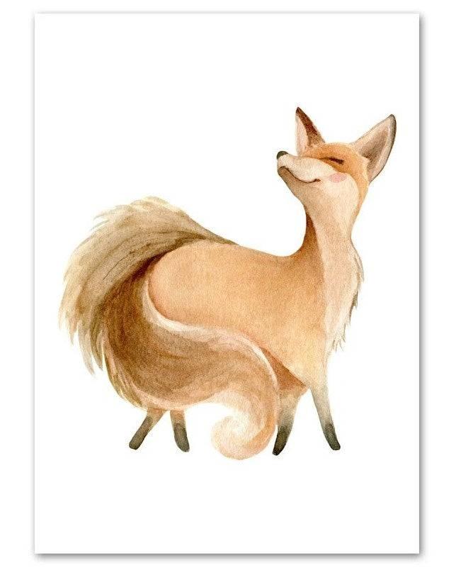 Affiches "la face cachée de la forêt" - Mon alpaga