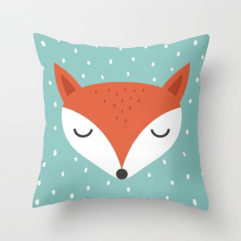 Housse de coussin renard - Mon alpaga