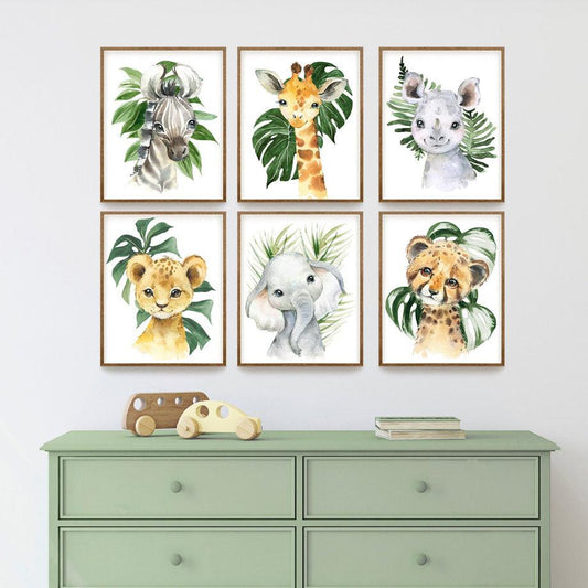 La tendance jungle pour une chambre d'enfant - Mon alpaga