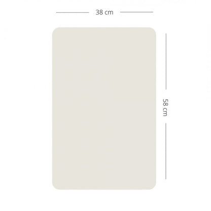 Tableau magnétique rectangle gris