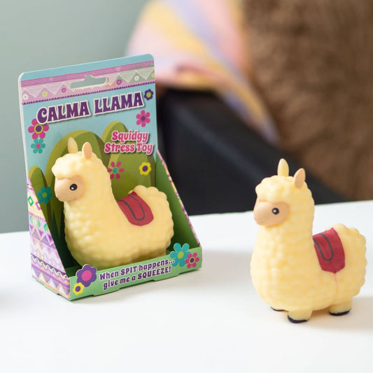 Squishy Lama - Jouet anti-stress lama Mon alpaga
