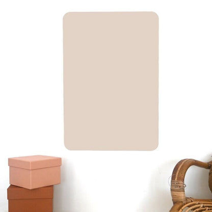 Tableau magnétique rectangle beige rosé