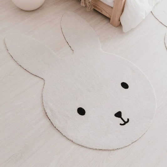 Tapis lapin lavable