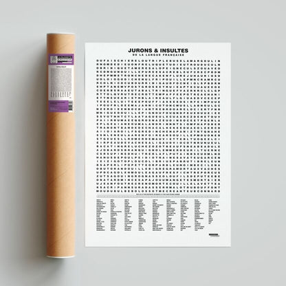 Affiche Compilation des Jurons et Insultes