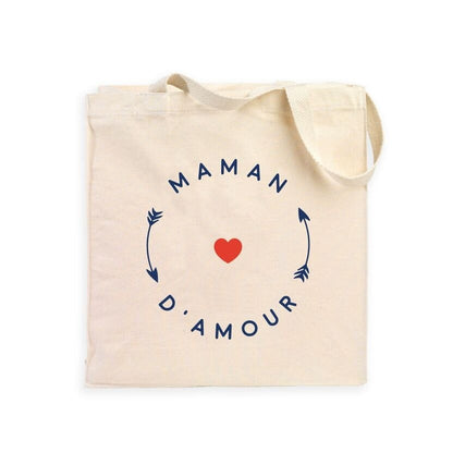 Tote bag "Maman d'amour" flèche