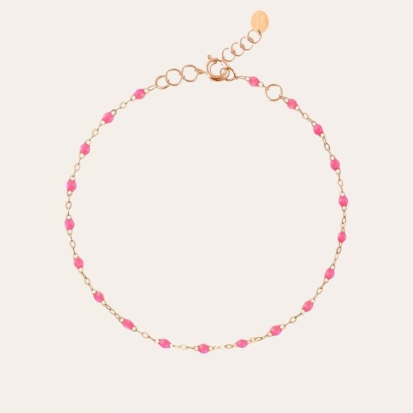 Bracelet doré rose