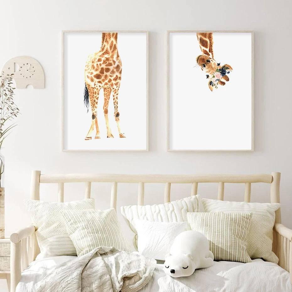 Affiches girafe dream - Mon alpaga